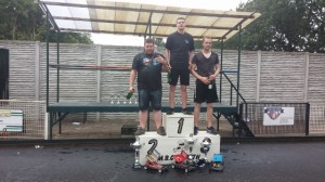 1 - Dennis van Asten 2 - Maikel Rutten 3 - Tim Volleberg